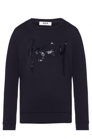 Bluza dresowa z logo, zdjęcie 1 Bluza dresowa z logo od MSGM